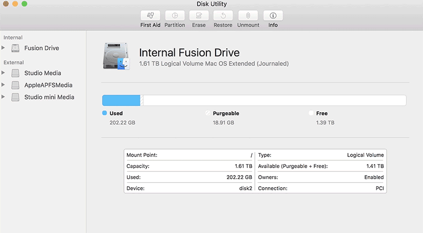 formatting a external hard driver for mac